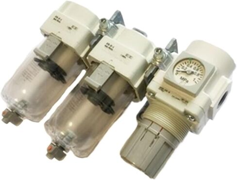 1pcs Modular F.R.L. Units Air Combination Air Filter + Regulator + Lubricator AC-B Series AC20C AC20C-01G/02G/01DG/02DG/01CG/02CG-B(AC20C-02DG-B) in Saudi Arabia