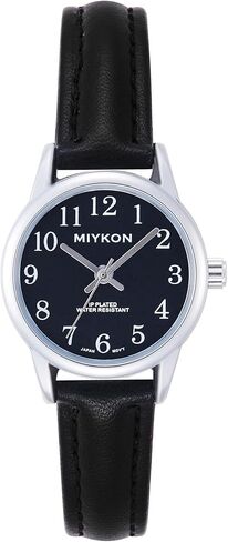 Miykon Dainty Minimalist Dress Watches for Women – Small Easy Reader Analog Watch with Genuine Leather Strap and Second Hand – Japanese Quartz, Waterproof to 100ft in Kuwait