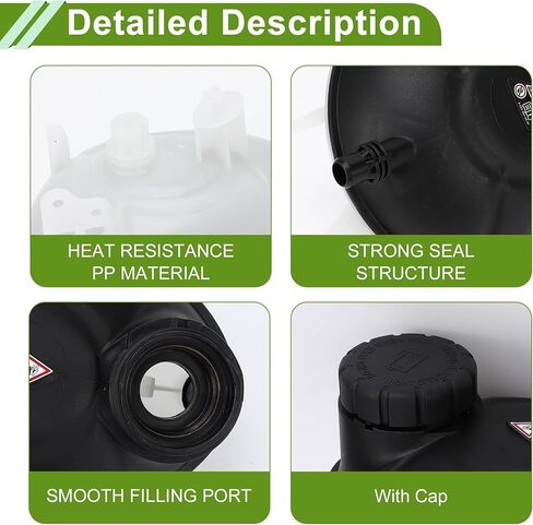 No.2055000049 Coolant Reservoir Water Expansion Tank for Mercedes-Benz C300 C43 for AMG E300 Heat Resist Coolant Radiator Reservoir Bottle with Cap in Saudi Arabia