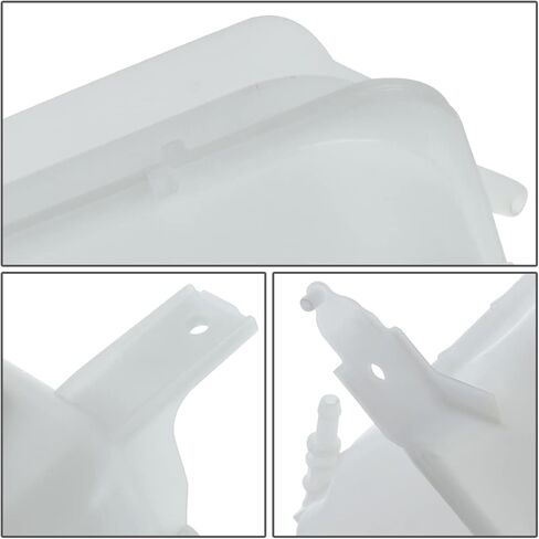 Auto Dynasty HY3014102 Factory Style Car Coolant Overflow Reservoir Tank with Cap Compatible with Azera Sonata 2006-2011, Bare White in Saudi Arabia