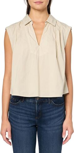 Velvet by Graham & Spencer Women's Florence Cotton Poplin Blouse in Saudi Arabia