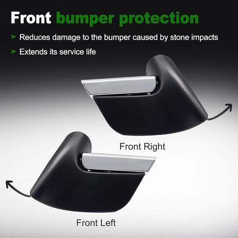 531250E050 2Pcs Front Bumper Trim and Lower Towing Left & Right Side Fit For Lexus RX350/ RX450H Base 2013 2014 2015,Car Bumper Tow Hook Cover Replace 531260E050 521270E921 521280E921 in Kuwait