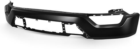 VRC Front Bumper Compatible with Ford F-150 2021-2023, Chrome Steel Front Bumper Face Bar, For 21-23 F150,With Fog Light Holes Without Parking Sensor Holes (Black) in Saudi Arabia