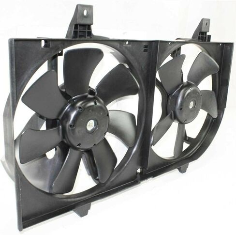 Dual Radiator Cooling Fan Assembly Set for Nissan for Sentra 1.8L 2002-2006 NI3115123 620424, adapt to your car in Kuwait