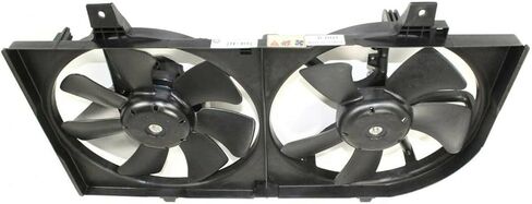 Dual Radiator Cooling Fan Assembly Set for Nissan for Sentra 1.8L 2002-2006 NI3115123 620424, adapt to your car in Kuwait