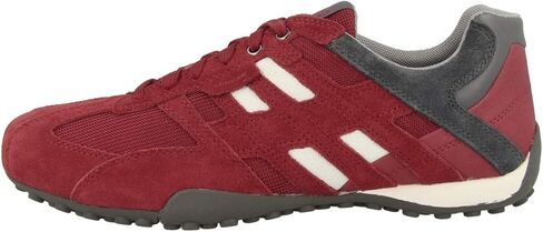 Geox Uomo Snake K, Scarpe da Ginnastica, Red Grey, 41 EU in Saudi Arabia