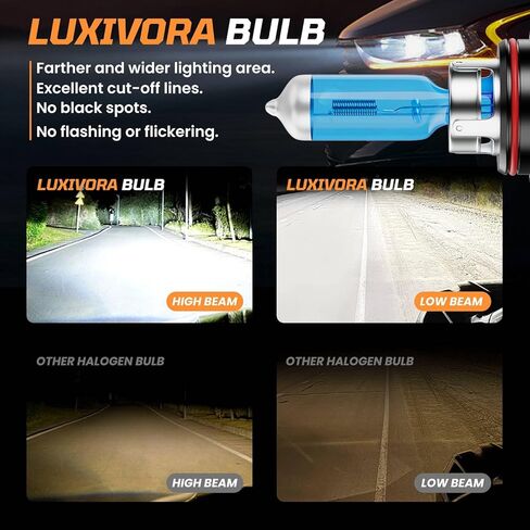 لسيارة Chevy Silverado 1500 2007-2015 2019 2020 2021، 2500 3500 HD 2007-2021 لمبات الهالوجين الأمامية، 9005 مصابيح إضاءة عالية وH11 منخفضة الشعاع، التوصيل N Play، 4 عبوات in Kuwait