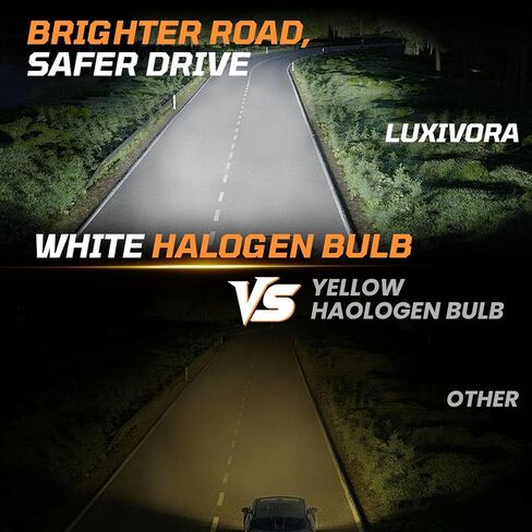 لسيارة Chevy Silverado 1500 2007-2015 2019 2020 2021، 2500 3500 HD 2007-2021 لمبات الهالوجين الأمامية، 9005 مصابيح إضاءة عالية وH11 منخفضة الشعاع، التوصيل N Play، 4 عبوات in Kuwait