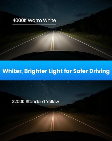 Compatible For Dodge Ram 1500 2500 3500 2019-2022(w/o Projector-type headlamps), 2023-24 9005 H11 Halogen Headlight Bulbs + H11 Fog Light Bulbs, Warm White (Soft Tone), Plug & Play, Pack of 6 in Kuwait