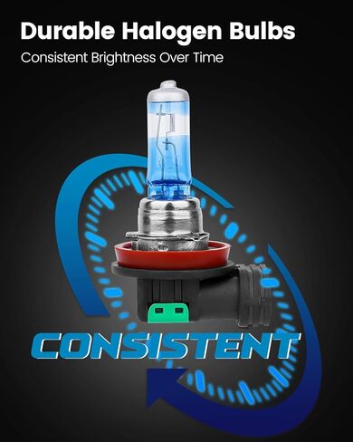 Compatible For Dodge Ram 1500 2500 3500 2019-2022(w/o Projector-type headlamps), 2023-24 9005 H11 Halogen Headlight Bulbs + H11 Fog Light Bulbs, Warm White (Soft Tone), Plug & Play, Pack of 6 in Kuwait