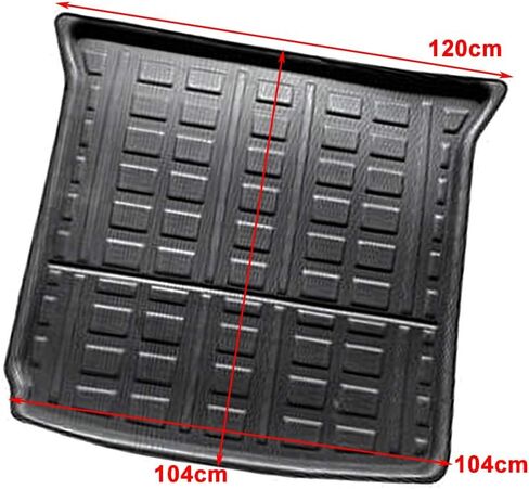 Three T Car Rear Trunk Cargo Liner Cover Mat for for Dodge Journey 2009-2019, for for Fiat Freemont 5 Seat / 7 Seat Model 2011-2019 in Saudi Arabia