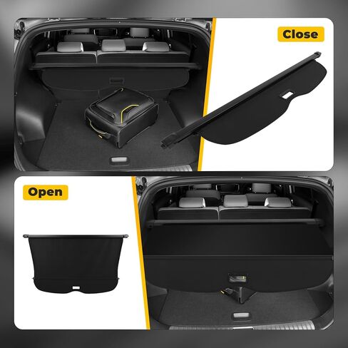OCPTY Rear Trunk Cargo Cover 2019-2025 Fit for Honda Passport 3.5L in Saudi Arabia