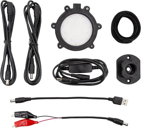 Eskimo® E-Hub™ Shelter Light Kit, Shelters, Black, USB Type A, Alligator Clips, Locking Connection, E-Hub System, 44834 in Kuwait