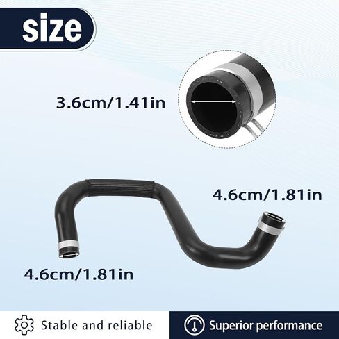 Lower Radiator Coolant Hose Fits for Wrangler JK 3.6L Engine 2012 2013 2014 2015 2016 2017 2018 Replace 55111395AE in Saudi Arabia