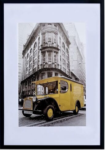 Art Emotion Black 16x24 Picture Frame Display 12x18 Pictures with Mat or 16x24 without Mat, Horizontal and Vertical for Wall- 4 packs in Kuwait