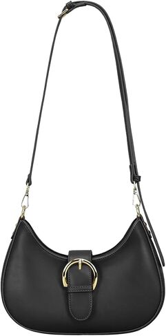 Luna Crossbody Bag for Women Small Crescent Shoulder Purse with Adjustable Strap Cute Mini Handbags for Going Out in Kuwait