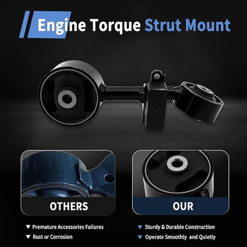 Front Right Torque Strut Engine Motor Mount Compatible with Toyota Highlander 3.0L 2001-2003/3.3L 2004-2007, Compatible with Lexus RX330 2004-2006 3.3L, Replaces A4205, EMT9227, 123630A100 in Saudi Arabia
