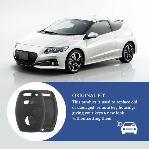 2+1 Buttons Car Key Fob Shell Case,Keyless Entry Remote Key Fob Replacement N5F-S0084A,Compatible with Honda CR-V CR-Z in Saudi Arabia