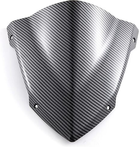 Evomosa Motorcycle Windshield Windscreen Sports Visor Fits for MT-07 MT07 FZ07 2018 2019 2020 18-20 (Carbon) in Saudi Arabia