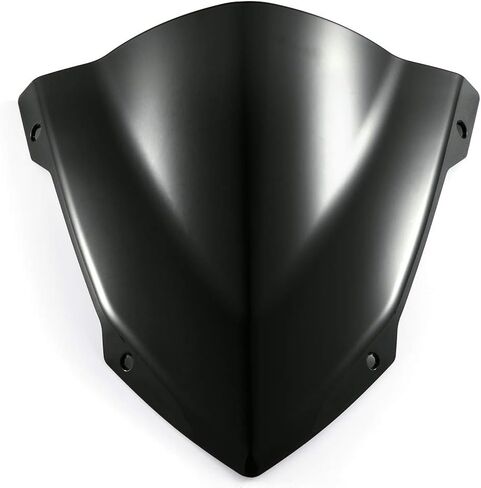 Evomosa Motorcycle Windshield Windscreen Sports Visor Fits for MT-07 MT07 FZ07 2018 2019 2020 18-20 (Carbon) in Saudi Arabia