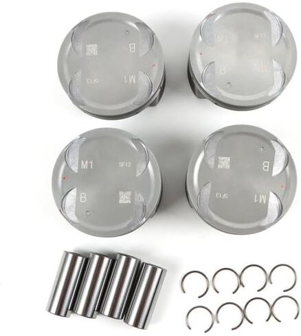 Piston And Piston Ring Set 23041-2E100 230402E000 23040-2E001 Compatible With 2011-2016 1.8L L4 in Saudi Arabia