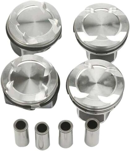 4-Piece Engine Piston Rings Set with 82.00mm Bore Diameter Compatible with F20 F23 F33 F55 F56 G30 120i 220i Models in Saudi Arabia