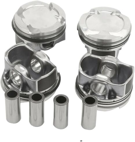 4-Piece Engine Piston Rings Set with 82.00mm Bore Diameter Compatible with F20 F23 F33 F55 F56 G30 120i 220i Models in Saudi Arabia