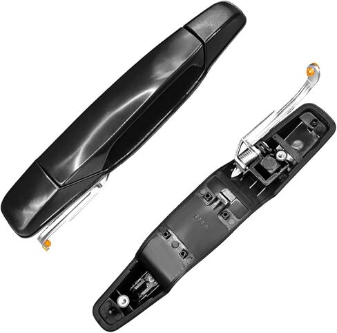 PM Auto Pair of 2 Rear Left-Right Door Handle Black Compatible with 2007-2014 Chevrolet Suburban 1500 in Saudi Arabia