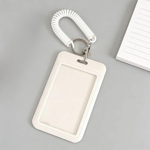 Keychain Card Holder – Compact Wallet for ID, Metro, and Bus Cards, with Wrist Strap and Keychain, Unisex Protection Case in Saudi Arabia