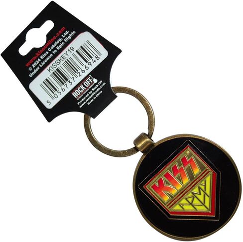 Rock Off officially licensed products KISS Army/logo & Icons Metal Key Chain in Saudi Arabia