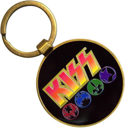 Rock Off officially licensed products KISS Army/logo & Icons Metal Key Chain in Saudi Arabia