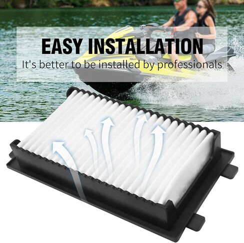6EY-14451-00-00 Air Filter, Replacement for All Yamaha EX/VX TR-1 Series Motorboat Engines, Replaces 6EY-14451-00-00 RY13100 in Saudi Arabia