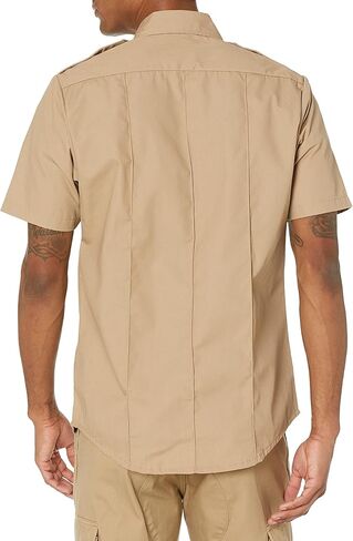 BACKBONE Mens Security Police Uniform Work Short Sleeve 2 pockets Shirt in Saudi Arabia