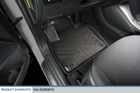 MAXLINER Floor Mats 2 Rows and Cargo Liner Set for 2016-2020 Kia Sorento in Saudi Arabia