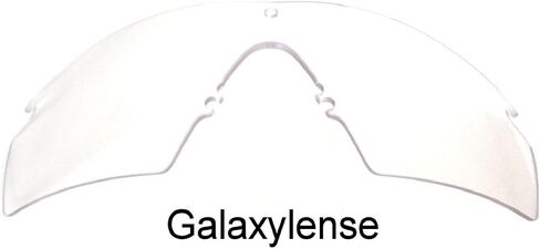Galaxy Replacement Clear Lenses + Black Earsocks For Oakley Si Ballistic M Frame 2.0 Z87 in Saudi Arabia