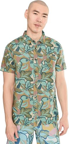 O'NEILL Men's Og Print Standard Short Sleeve Woven Shirt in Saudi Arabia