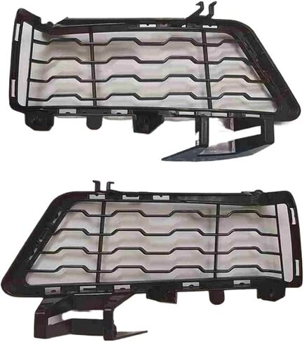 1pair Front Bumper Foglight Frame Compatible for BMW 3 Series F30 F31 F35 M Sport 2012-2018 Fog Light Grille Foglamp Cover(Without hole) in Saudi Arabia
