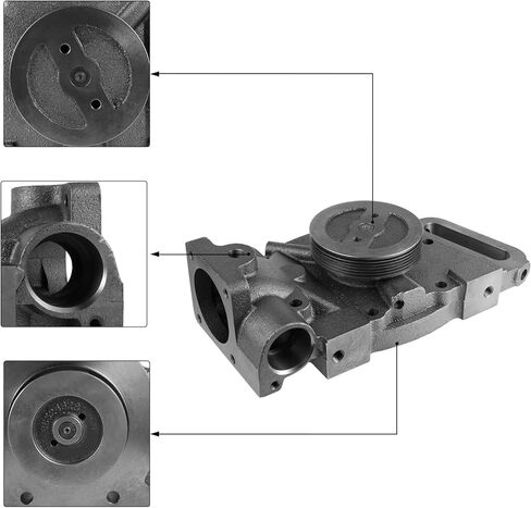 مضخة مياه المحرك، 3022474 3801708 3022479 3051408 3004923 قطعة واحدة لاستبدال مجموعة مضخة المياه لمحرك الكمون NT855 NTC300 NTC350 NTC400 in Kuwait