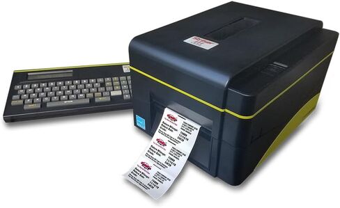 CUTE THINGS & CC Striker III V4.0 نظام طباعة تذكير بخدمة الزيت - نظام طابعة تذكير بتغيير الزيت مع لوحة مفاتيح وحبر و500 ملصق خدمة. in Kuwait