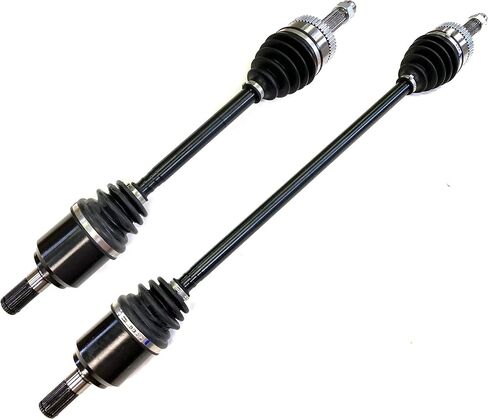DTA 2 New Front CV Axles Left Right Compatible With 2010-2013 Tucson FWD (2WD) and Automatic Only - Front Driver and Passenger Sides in Saudi Arabia