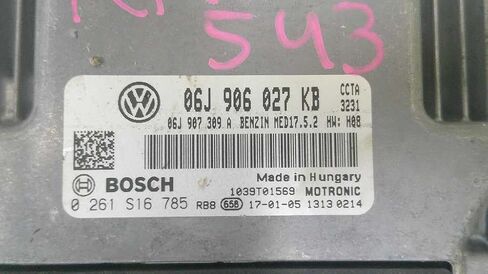 Engine ECM Control Module 2.0L AWD Fits 16-17 Compatible with TIGUAN 06J 906 027 KB 06J906027KB in Saudi Arabia