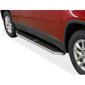 Tuxtreme 6in 304 Stainless Steel (Polished Flat Style) Running Boards Side Bars Side Steps Compatible with Chevy Traverse 2018-2023 in Kuwait