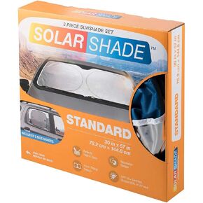 TYPE S Windshield Silver Foil Sunshade 3-Piece Kit (Standard) in Kuwait