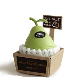 عطر صلب بالم، عطر ثلاثي الأبعاد بالفراولة والليمون والكمثرى والتفاح، عطر بلسم جيب محمول، مثالي للاستخدام في السفر عطر عطري طبيعي للرجال والنساء (4.2 أونصة، كمثرى) in Kuwait