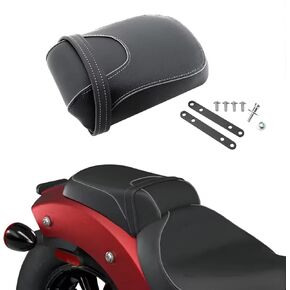 Passenger Seat Compatible With 2025 Indian Scout Bobber Accessories, 2025 Scout Sixty Classic/Scout Sixty Bobber Rear Passenger Pillion Seat Cushion Pad in Kuwait