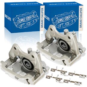 Brake Caliper Assembly with Bracket Compatible with Chevrolet 2007-2018 Silverado 1500 2007-2009 2011-2014 Suburban 1500 Disc Brake Caliper Rear Pair 18B5031 18B5030 in Kuwait