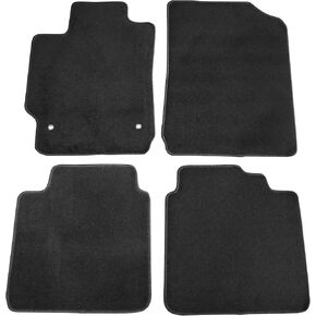 IKON MOTORSPORTS, Floor Mats Compatible with 2007-2011 Toyota Camry, Gray/Grey Nylon Carpet Front & Rear 4PC Set, 2008 2009 2010 in Kuwait
