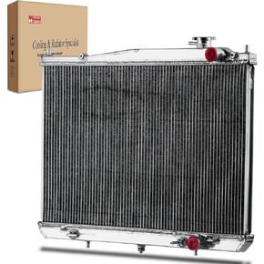 Frontier Radiator, Replacement Radiators for 1998-2004 Nissan Frontier Xterra SE XE 1999 2000 2003 2002 2001 2.4L 3.3L Aluminum in Kuwait