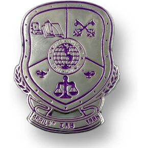 Sigma Lambda Beta Shield Lapel Pin in Kuwait