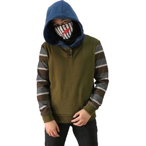 Uyecos تأثيري زاحف Ticci توبي هوديي الرجال رشاقته البلوز سترة سترة تأثيري حلي in Kuwait